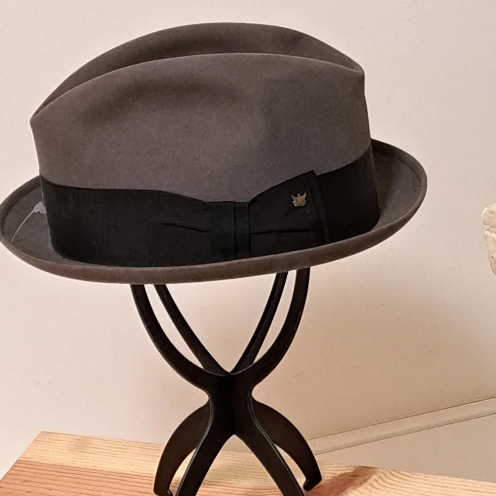 Charles Knot Hatter Brown Men's Size 7.5